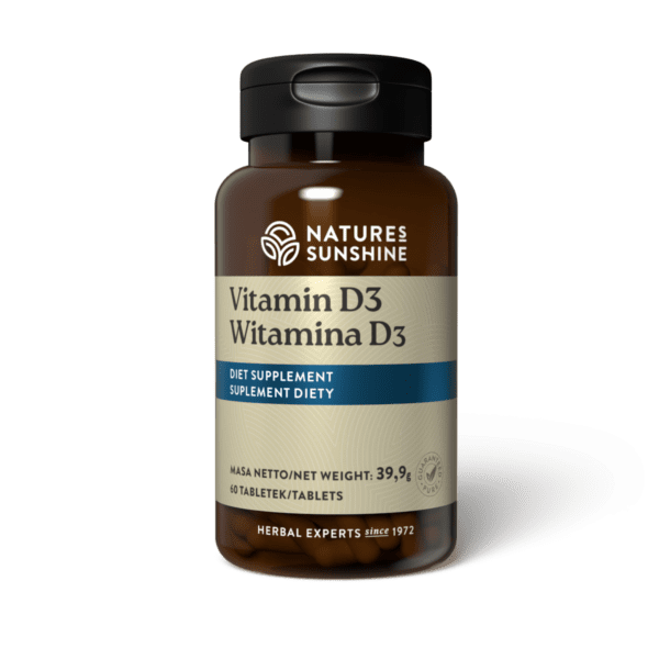 Witamina D3 (60 tabl.) Nature's Sunshine NSP